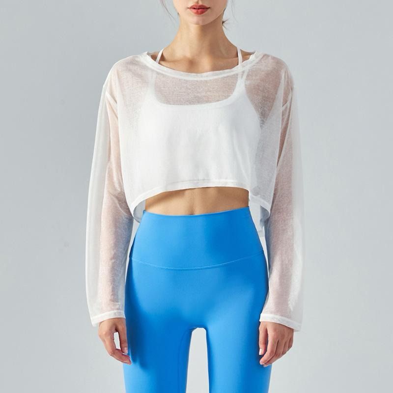 Long sleeved cropped